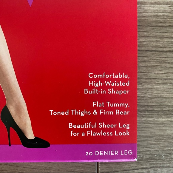 New SPANX Sheers high waisted pantyhose A S4 - Picture 3 of 4